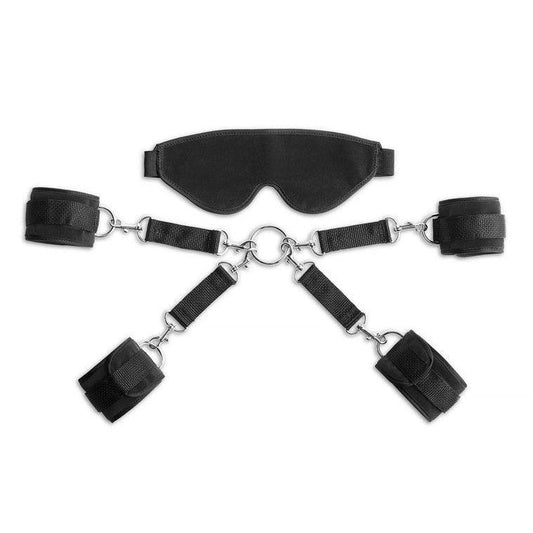 Bond Deluxe Kit Black Microvelvet - Premium BDSM from Liberator - Just $86.78! Shop now at SUGAR COOKIE