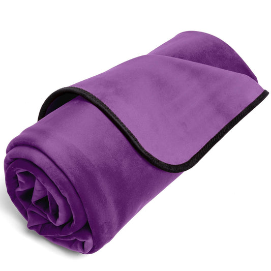 Fascinator Throw Purple Velvish - Travel Size - Premium BDSM from Liberator - Just $125.78! Shop now at SUGAR COOKIE