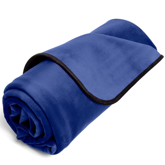 Fascinator Throw Royal Blue Microvelvet - Mini - Premium BDSM from Liberator - Just $77.03! Shop now at SUGAR COOKIE