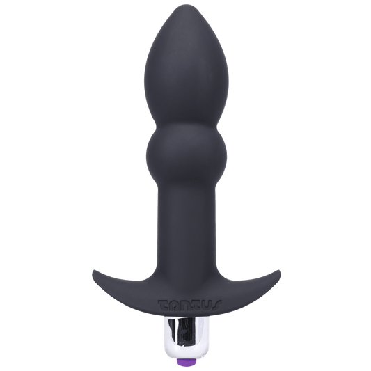 Perfect Plug Plus Vibe Black - Premium Anal Toys from Tantus - Just $35.25! Shop now at SUGAR COOKIE