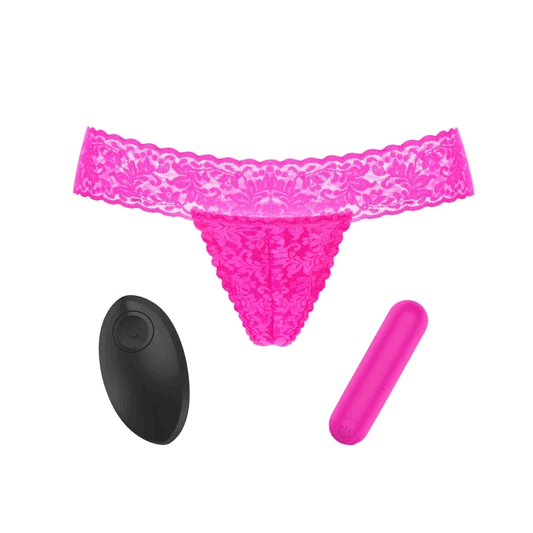SECRET PANTY 2 - NEON PINK - Premium Vibrators from LOVE TO LOVE - Just $53.93! Shop now at SUGAR COOKIE