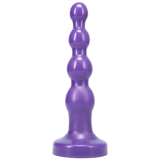 Tantus Silicone Large Ripple Butt Plug Midnight Purple - Premium Anal Toys from Tantus - Just $35.25! Shop now at SUGAR COOKIE