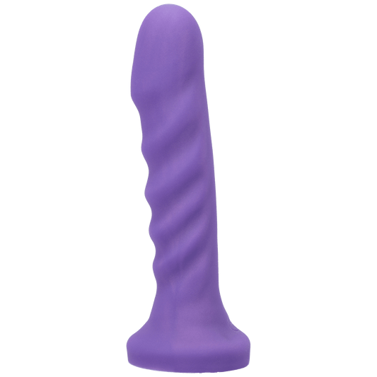 Tantus Silicone Echo Silicone Vibrator Midnight Purple - Premium Dongs & Dildos from Tantus - Just $67.09! Shop now at SUGAR COOKIE